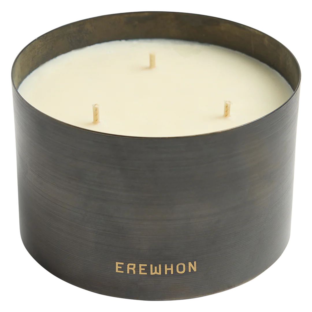 Erewhon Cinder Smoke Cade Steel Candle