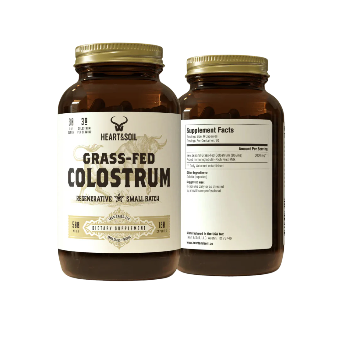 Grass-Fed Colostrum Supplement