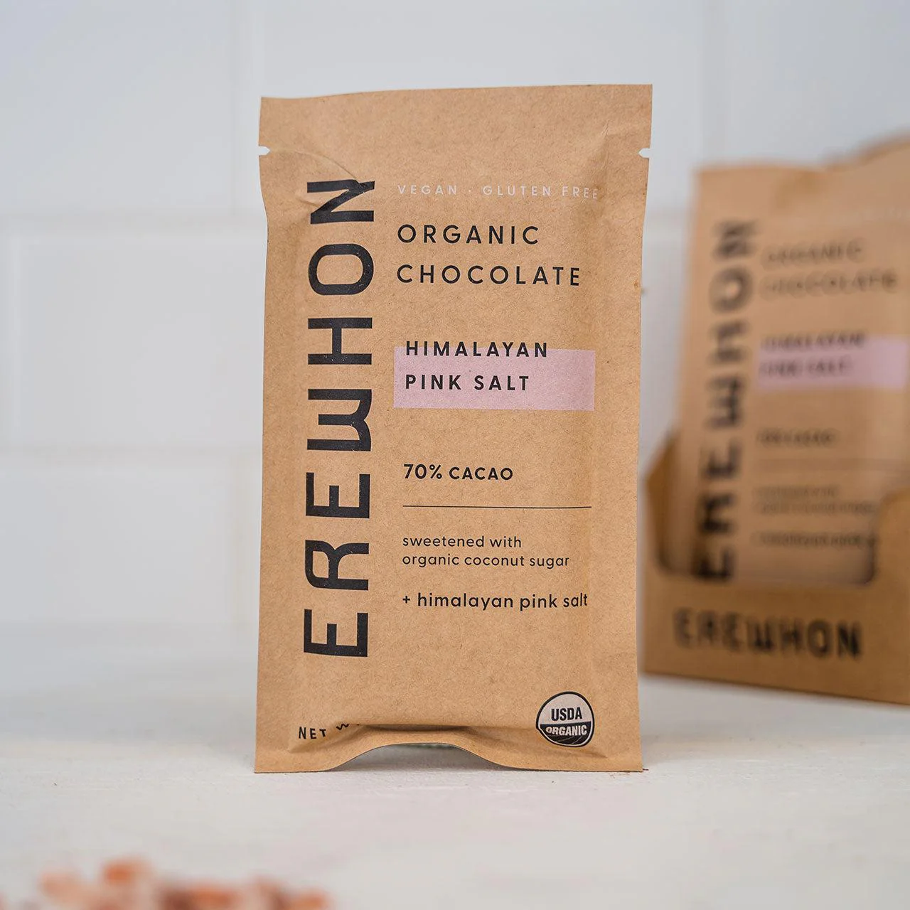 Organic Chocolate Bar | Himalayan Pink Salt