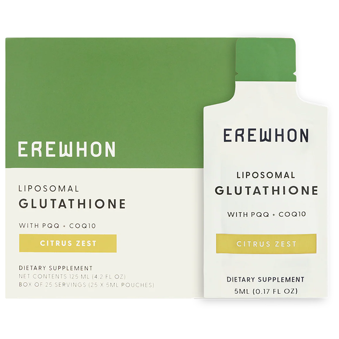 Liposomal Glutathione | Citrus Zest (25 ct)