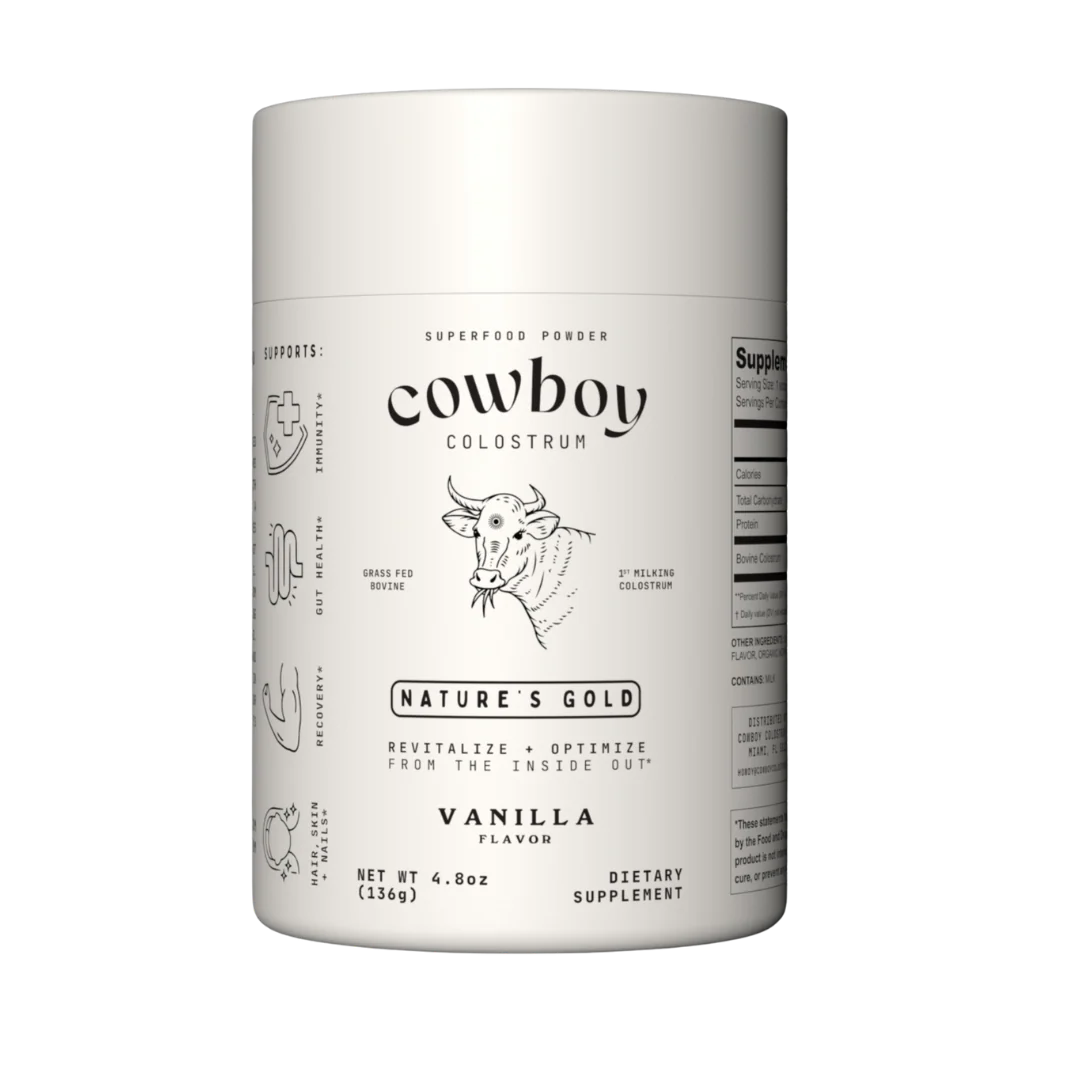 Vanilla Cowboy Colostrum