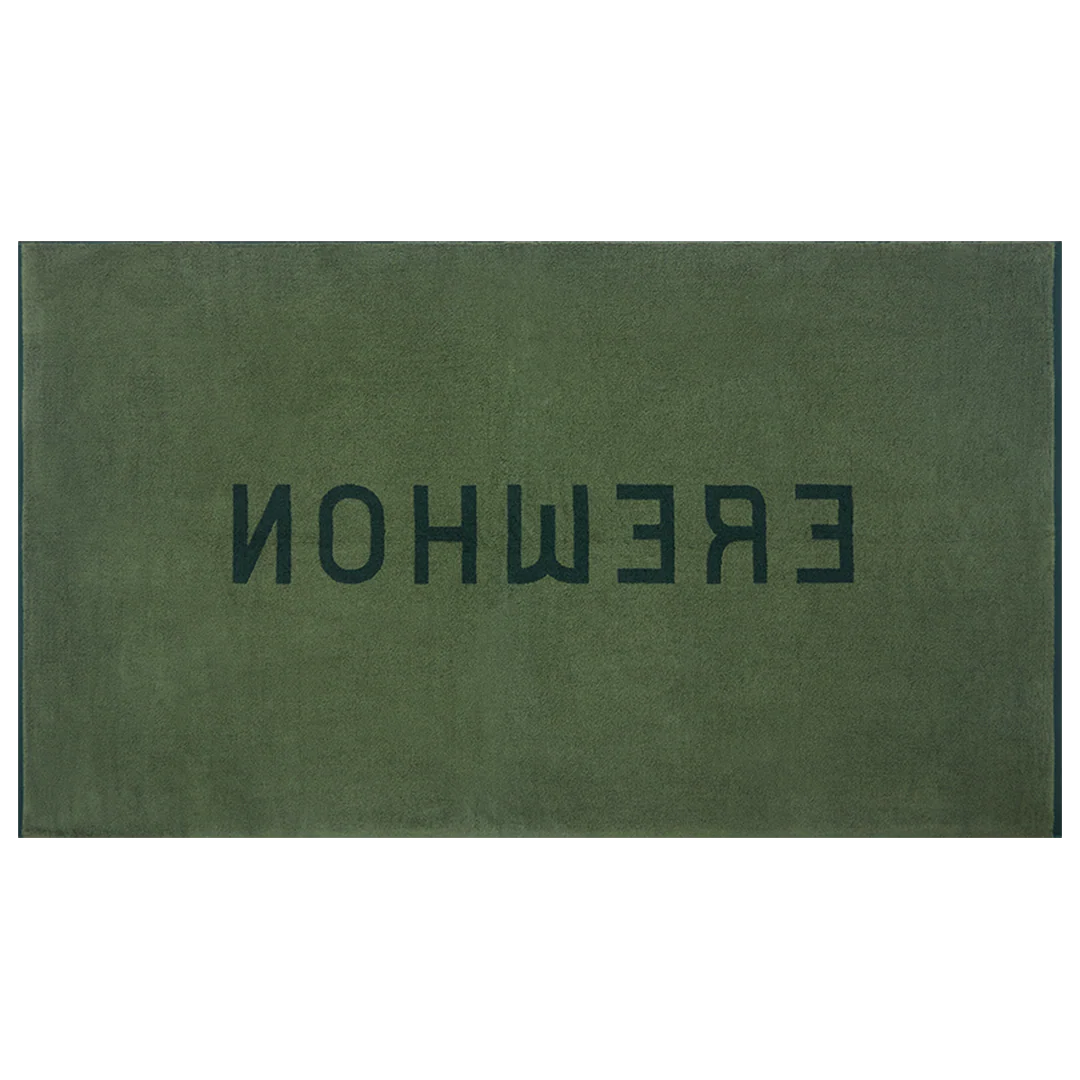 Beach Towel | Plush Green