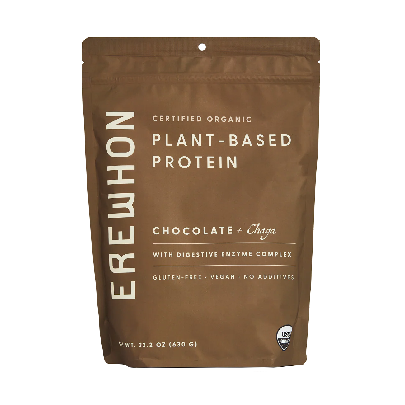 Organic Plant-Based Protein | Chocolate + Chaga
