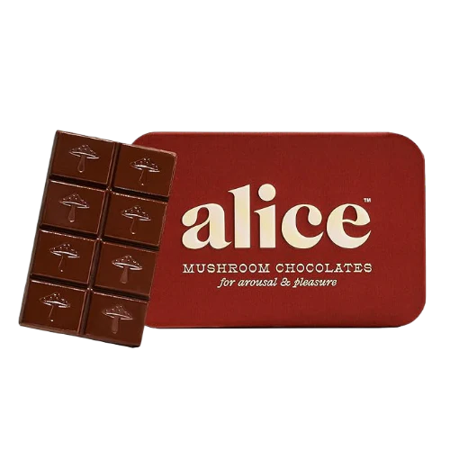 Alice Mushrooms Happy Ending Chocolate