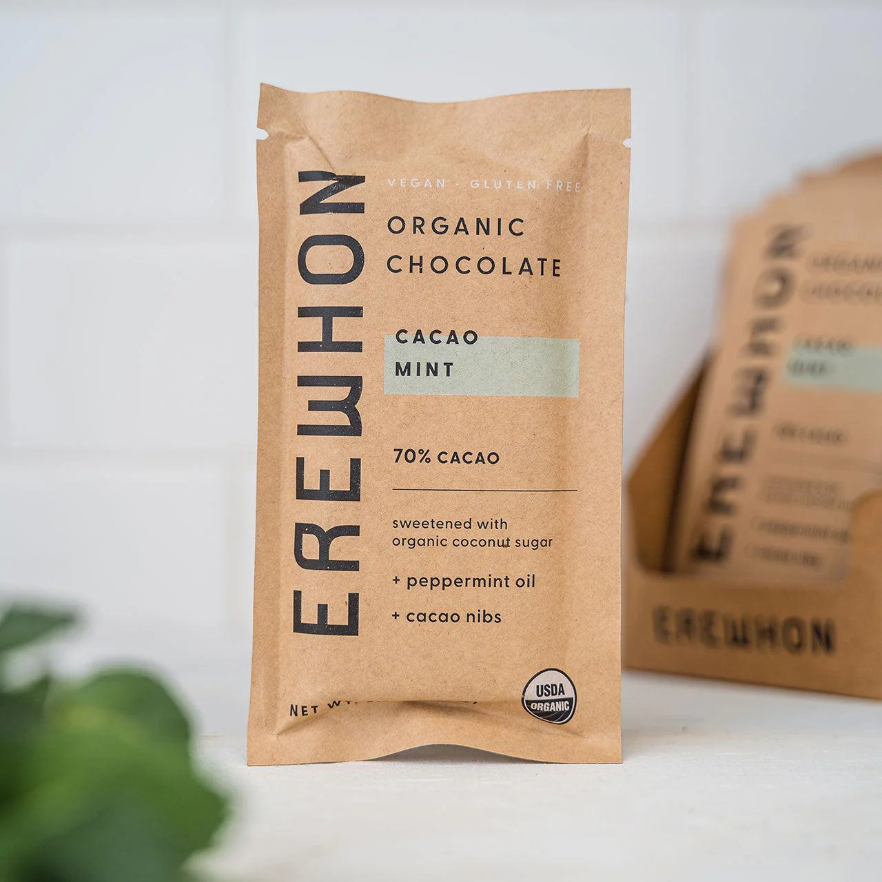 Organic Chocolate Bar | Cacao Mint